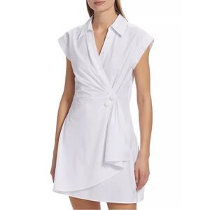 Tanya Taylor Wyn Pleated Mini Dress size 14